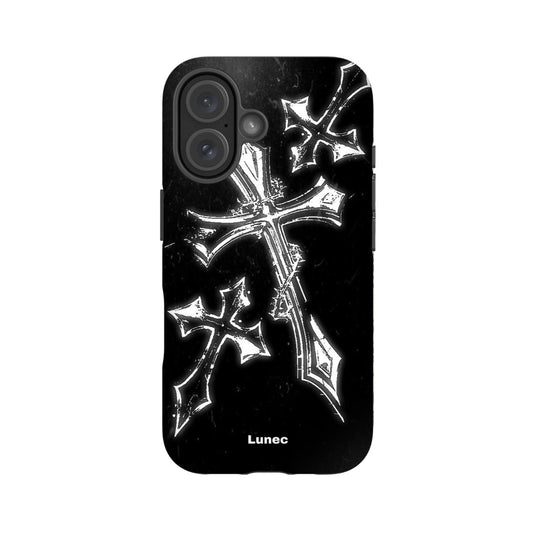 Silver Faith iPhone Case